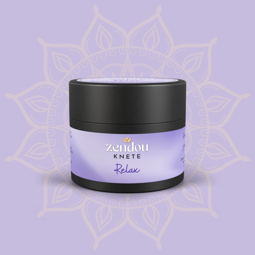 Zendou Duftknete Relax mit Lavendel und Kamille für Selfcare und Entspannung.